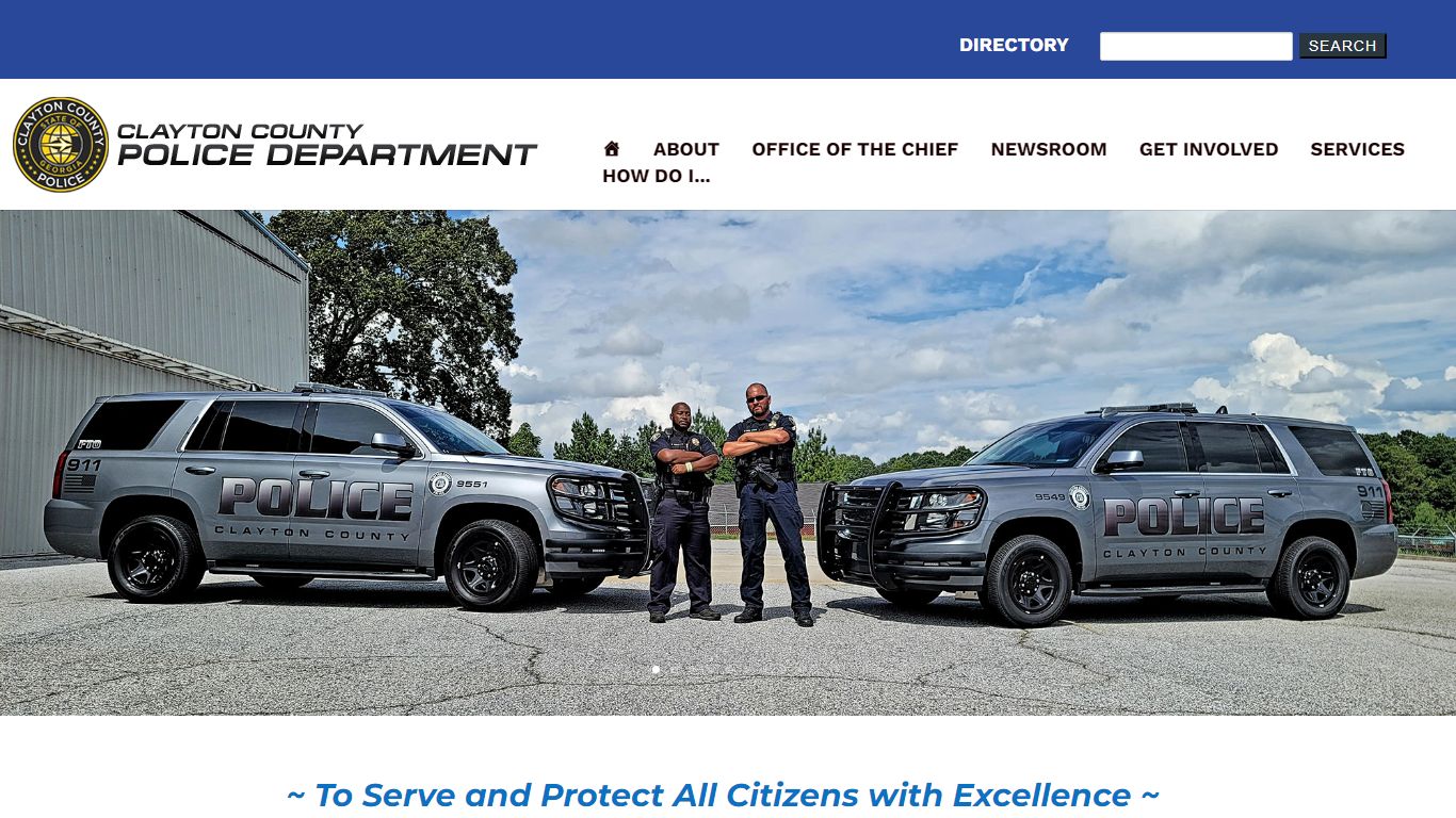 Clayton County, Georgia Police Department Official Website